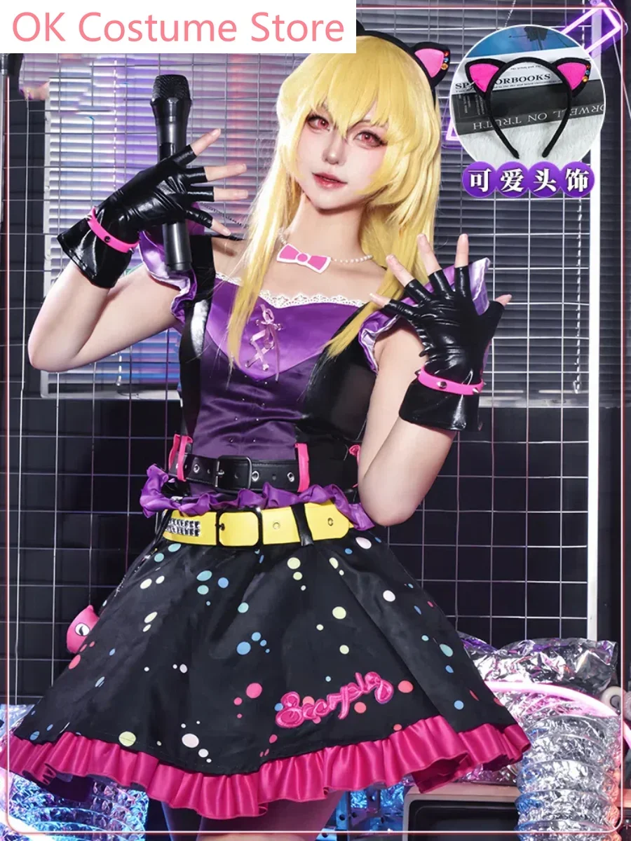 Aikatsu! Платье для косплея из серии hoiya shimichigo, костюм для косплея, униформа для косплея из искусственной игры, одежда для ролевых игр
Aikatsu! Платье для косплея из серии hoiya shimichigo, костюм для косплея, униформа для косплея из искусственной игры, одежда для ролевых игр