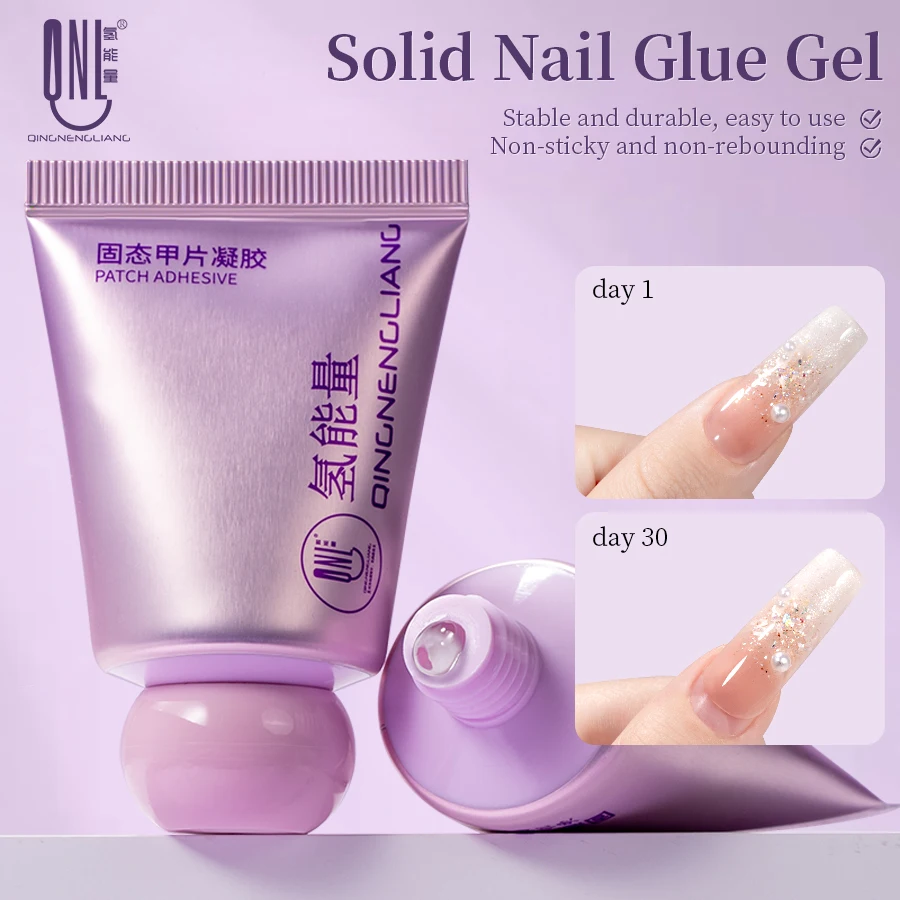 RS Solid Nail Glue Gel for False Nails 30g Press On Nail Clear Solid Nail Tips Gel Nail Art Extension Gel for Salon & Home Use
RS Solid Nail Glue Gel for False Nails 30g Press On Nail Clear Solid Nail Tips Gel Nail Art Extension Gel for Salon & Home Use