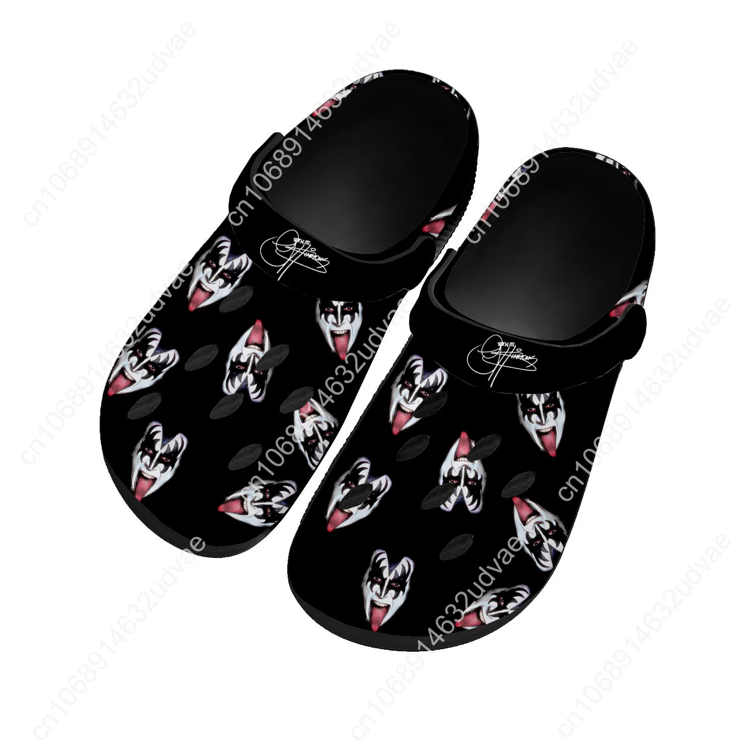 Gene Simmons Home Custom Sandals Women Teenager Fashion Water Shoe Rock Singer Garden Clog Breathable Beach Hole Slippers
Gene Simmons Home Custom Sandals Women Teenager Fashion Water Shoe Rock Singer Garden Clog Breathable Beach Hole Slippers
