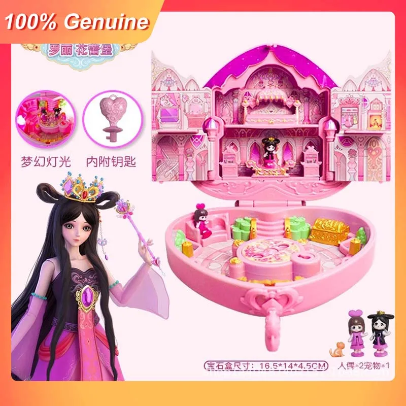 Ye Loli Limited Edition Gem Box Full Set Doll Treasure Box Music Toy Cottage Villa Toys Happy Birthday Holiday Gift Collection
Ye Loli Limited Edition Gem Box Full Set Doll Treasure Box Music Toy Cottage Villa Toys Happy Birthday Holiday Gift Collection
