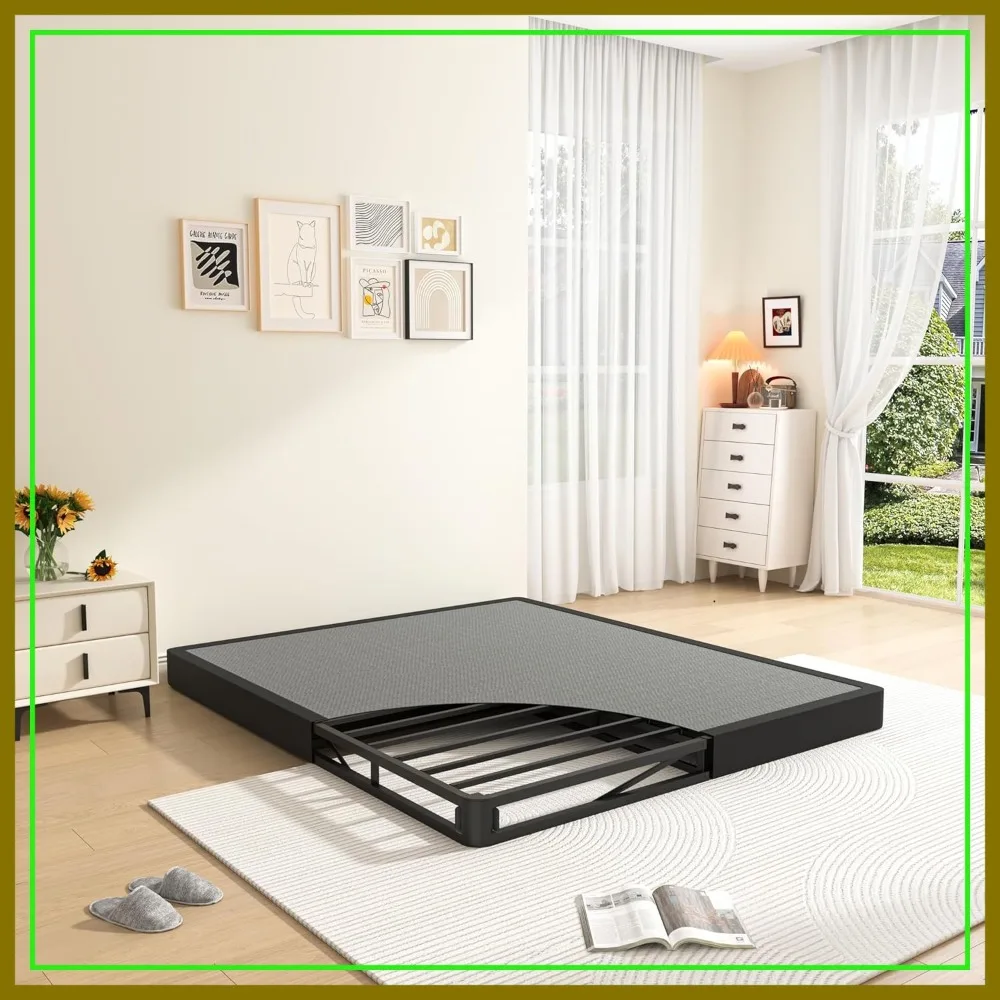 Низкопрофильный пружинный матрасный блок King Size 5 дюймов, металлическая основа для матраса повышенной прочности на 3500 фунтов, без скрипа, простая сборка, закругленные углы
Низкопрофильный пружинный матрасный блок King Size 5 дюймов, металлическая основа для матраса повышенной прочности на 3500 фунтов, без скрипа, простая сборка, закругленные углы