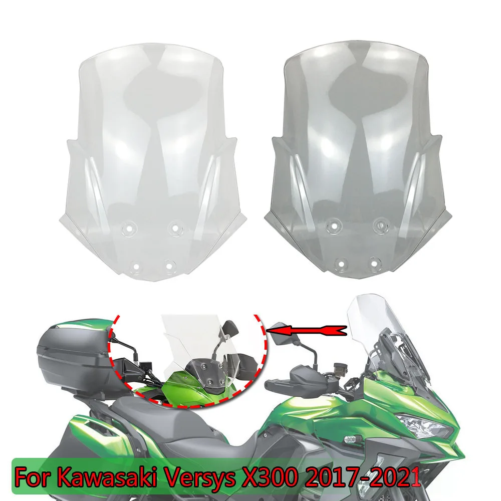 Windshield Parebrisa For Versys X 300 VERSYS-X 300 Motorcycle Windscreen Wind Deflectors Cover VERSYS X300 Accessories 2017-2023
Windshield Parebrisa For Versys X 300 VERSYS-X 300 Motorcycle Windscreen Wind Deflectors Cover VERSYS X300 Accessories 2017-2023
