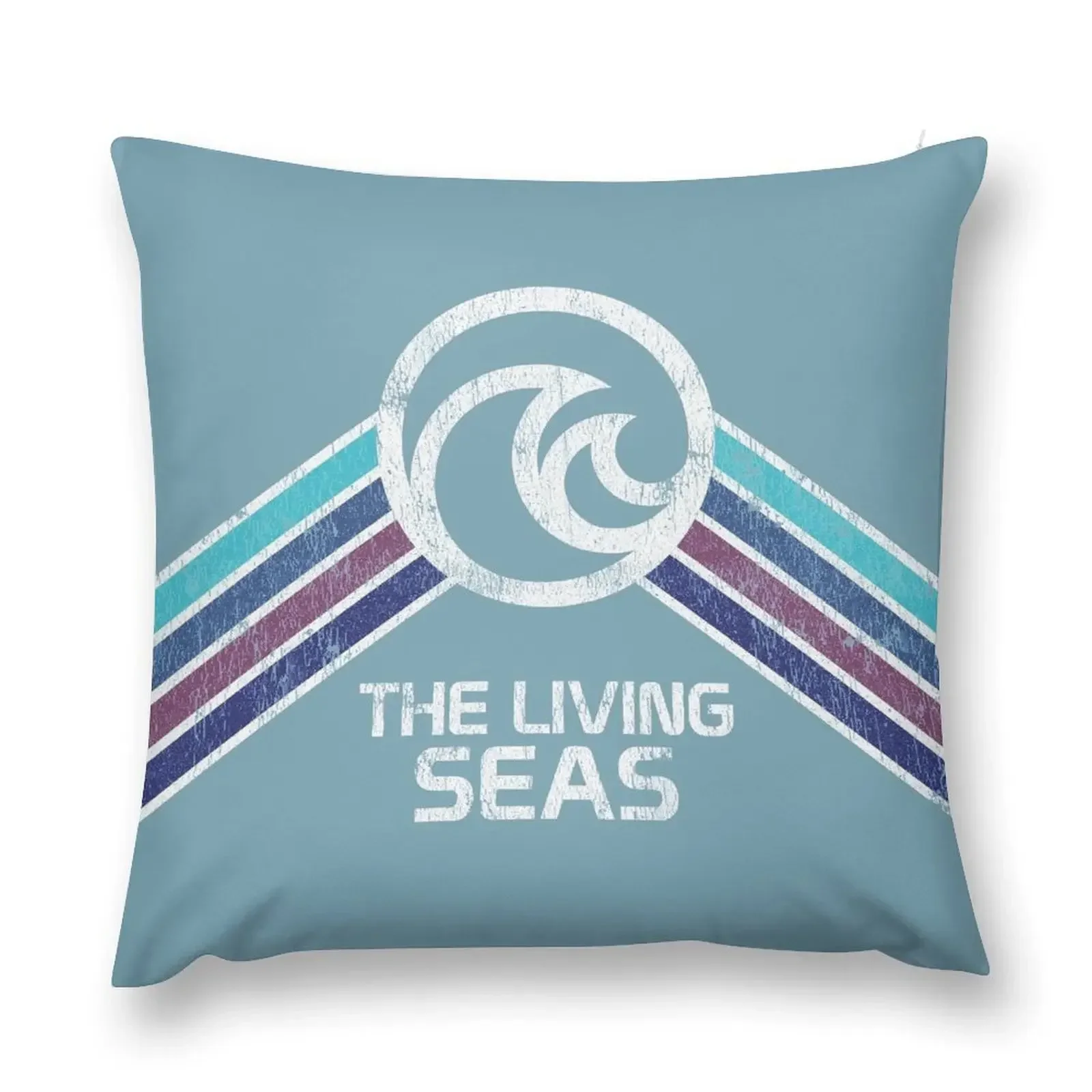 The Living Seas Distressed Logo in Vintage Retr Style Throw Pillow Christmas Pillow New year pillow
The Living Seas Distressed Logo in Vintage Retr Style Throw Pillow Christmas Pillow New year pillow