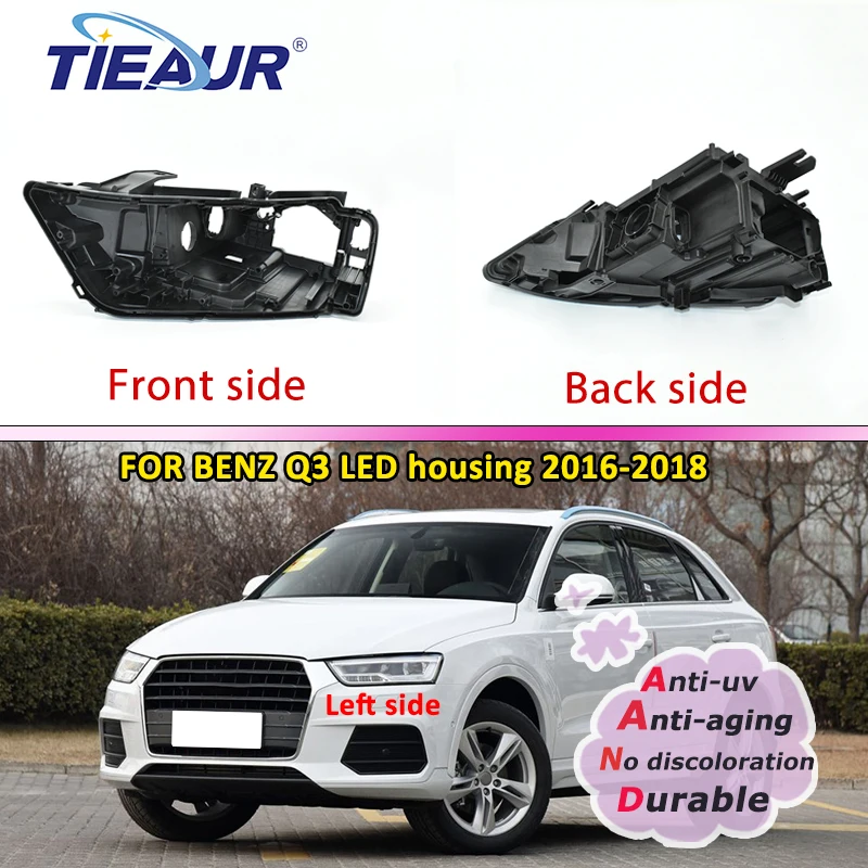 High Standard Headlight Back Base For Audi Q3 LED 2016 2017 2018 Auto Replacement Parts Rear Case Black Lampshade Assembly
High Standard Headlight Back Base For Audi Q3 LED 2016 2017 2018 Auto Replacement Parts Rear Case Black Lampshade Assembly