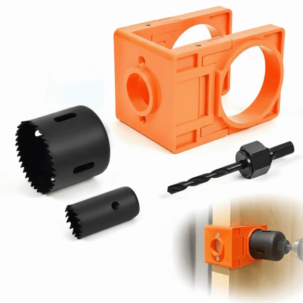 Adjustable Bushing Ball Lock Hole Opener PP and Carbon Steel Yellow/Blue/Red/Orange Door Lock Installation Kit Durable
Adjustable Bushing Ball Lock Hole Opener PP and Carbon Steel Yellow/Blue/Red/Orange Door Lock Installation Kit Durable