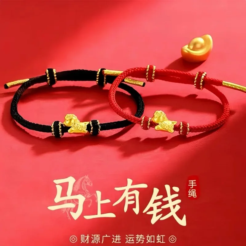 2026 Year of the Horse Handwoven Red String Bracelet for Women Zodiac Themed Couple Bracelet for Birth Year Gifts
2026 Year of the Horse Handwoven Red String Bracelet for Women Zodiac Themed Couple Bracelet for Birth Year Gifts