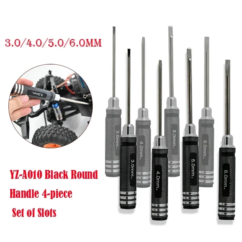 slotted Screw Driver 3.0/4.0/5.0/6.0mm Screwdriver Kit for RC Helicopter Drone Aircraft Repair Tool Helicopter Wrench
slotted Screw Driver 3.0/4.0/5.0/6.0mm Screwdriver Kit for RC Helicopter Drone Aircraft Repair Tool Helicopter Wrench