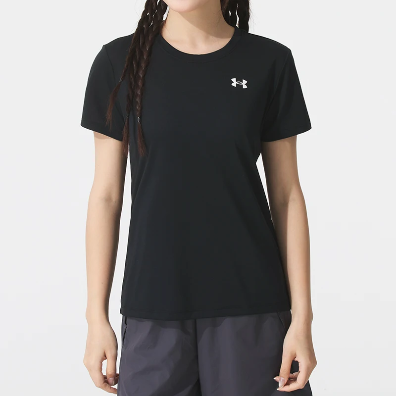 Underarmour T-Shirt Women's New Sportswear Running Short-Sleeved Women's Comfortable Breathable Fitness Training Top 1384231-001
Underarmour T-Shirt Women's New Sportswear Running Short-Sleeved Women's Comfortable Breathable Fitness Training Top 1384231-001