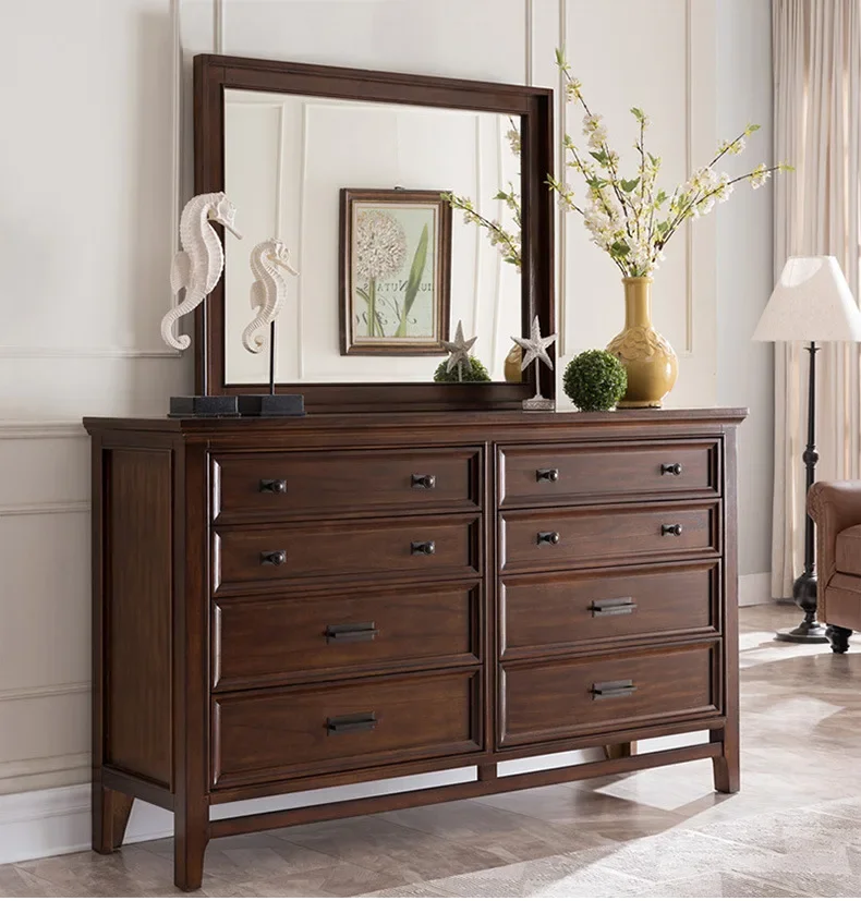 American European solid wood furniture locker chest of drawers
American European solid wood furniture locker chest of drawers