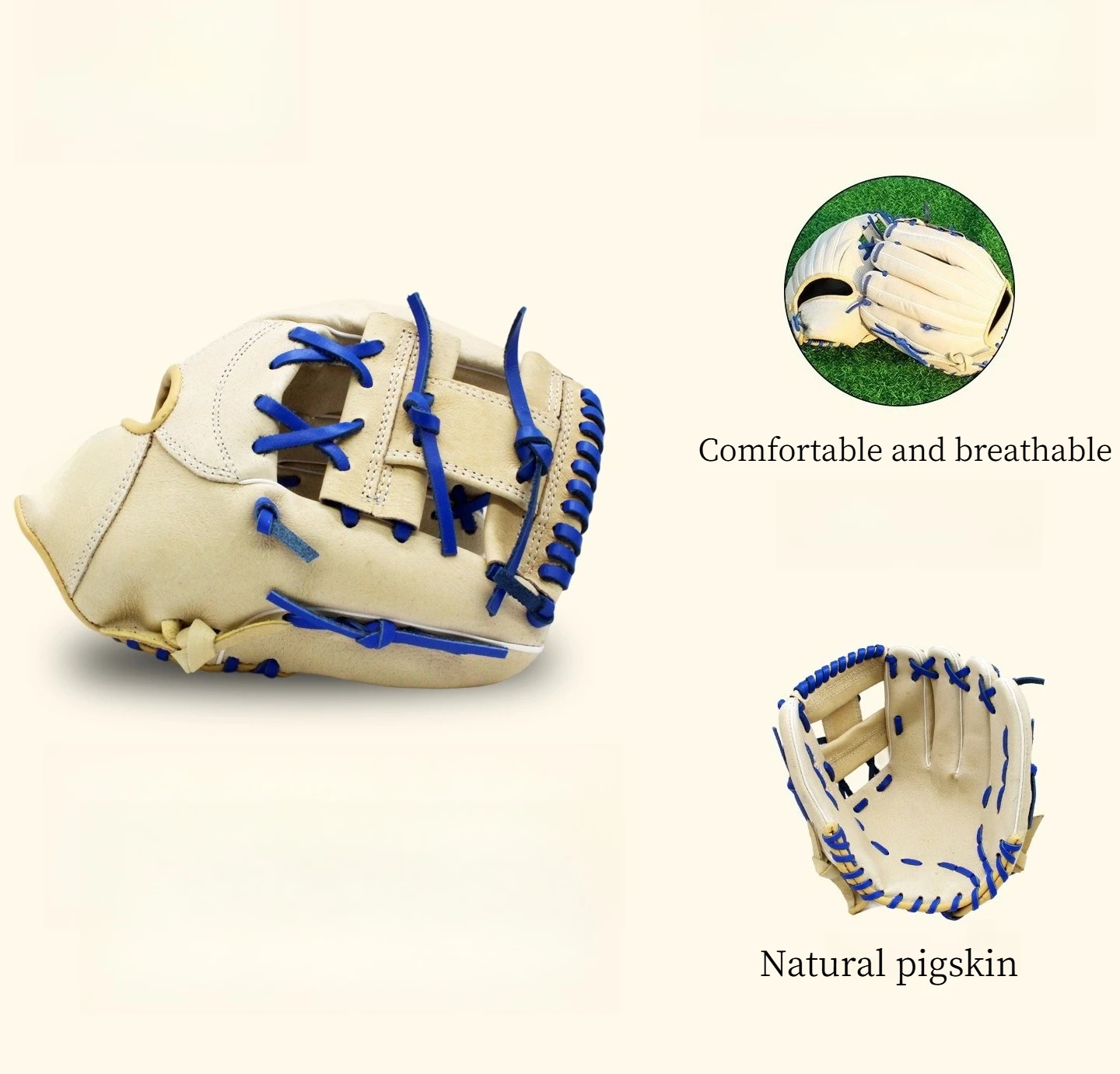 Baseball Gloves Full Pigskin Teens Children Adult Introductory Outfield Softball Soft Training Physical Education Class
Baseball Gloves Full Pigskin Teens Children Adult Introductory Outfield Softball Soft Training Physical Education Class