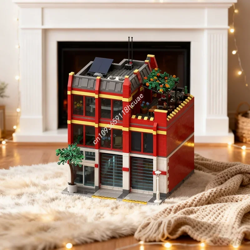 2230pcs MOC Fire Station Modulared Model Building Blocks Construction Assemble DIY Toys Creative Idea Festivals Gift Birthday
2230pcs MOC Fire Station Modulared Model Building Blocks Construction Assemble DIY Toys Creative Idea Festivals Gift Birthday