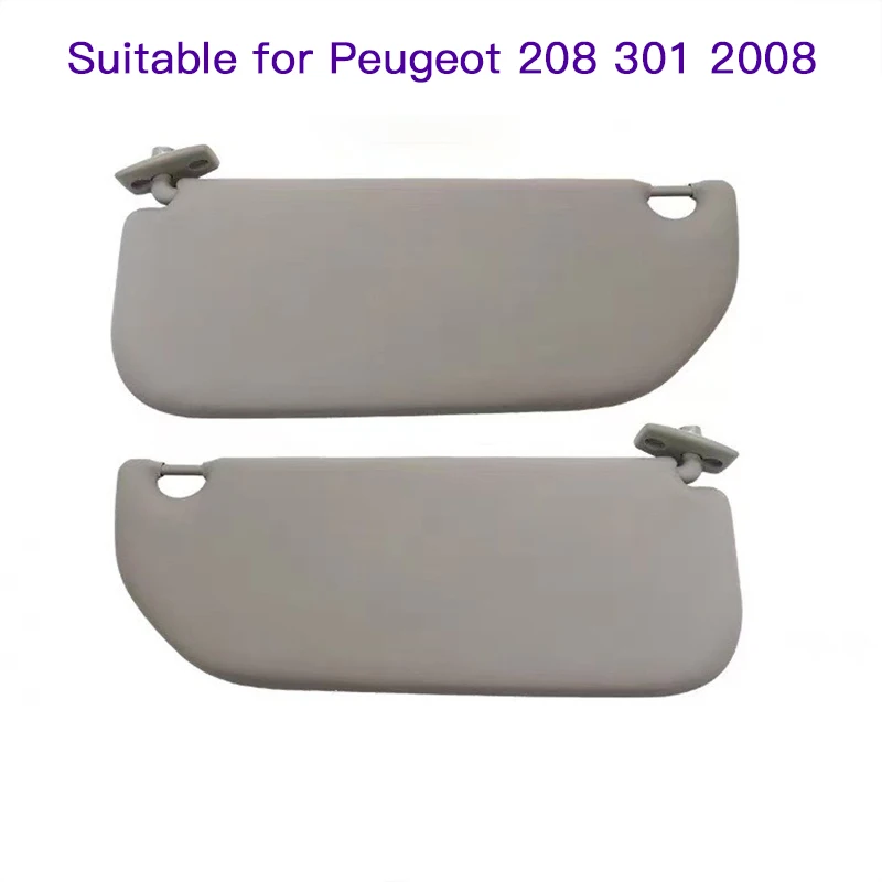 Fit for Peugeot 208 301 2008 Sun visor with makeup mirror Sun visor in the car
Fit for Peugeot 208 301 2008 Sun visor with makeup mirror Sun visor in the car