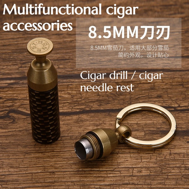 NEW Multifunctional Alloy Cigar Cutter Luxury and High-end Cigar Puncher Portable Keychain Cigar Accessories
NEW Multifunctional Alloy Cigar Cutter Luxury and High-end Cigar Puncher Portable Keychain Cigar Accessories