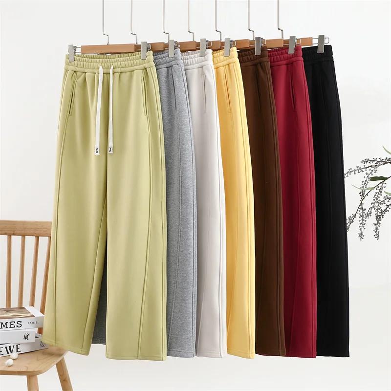 High Waist Loose Women's Casual Pants Elastic Waist Banana Shape Long Pants Wide Leg Pants Autumn Winter Comfortable Cotton P...
High Waist Loose Women's Casual Pants Elastic Waist Banana Shape Long Pants Wide Leg Pants Autumn Winter Comfortable Cotton P...