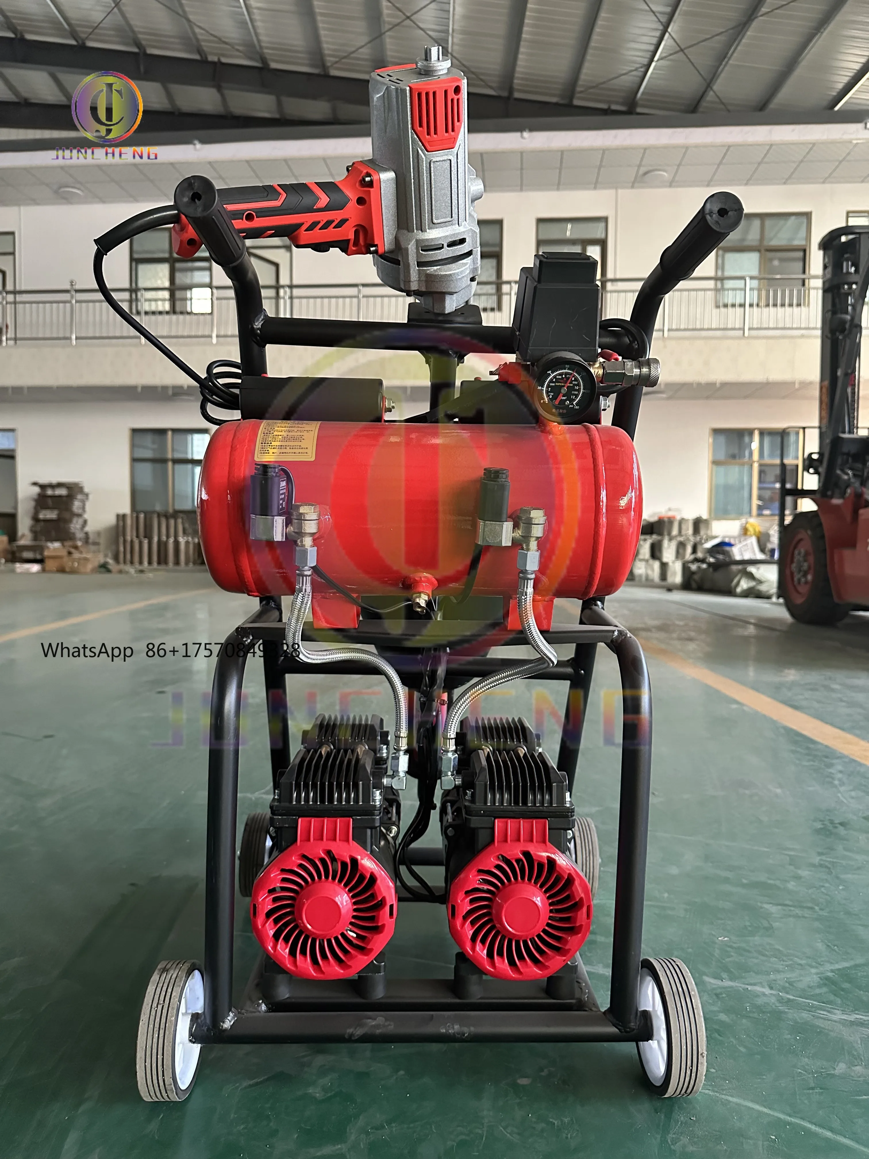 Lightweight 1-Person Handle Mini Cement Spray Auto Plastering Machine Motor-Powered Wall Smoothing Engine New Condition
Lightweight 1-Person Handle Mini Cement Spray Auto Plastering Machine Motor-Powered Wall Smoothing Engine New Condition