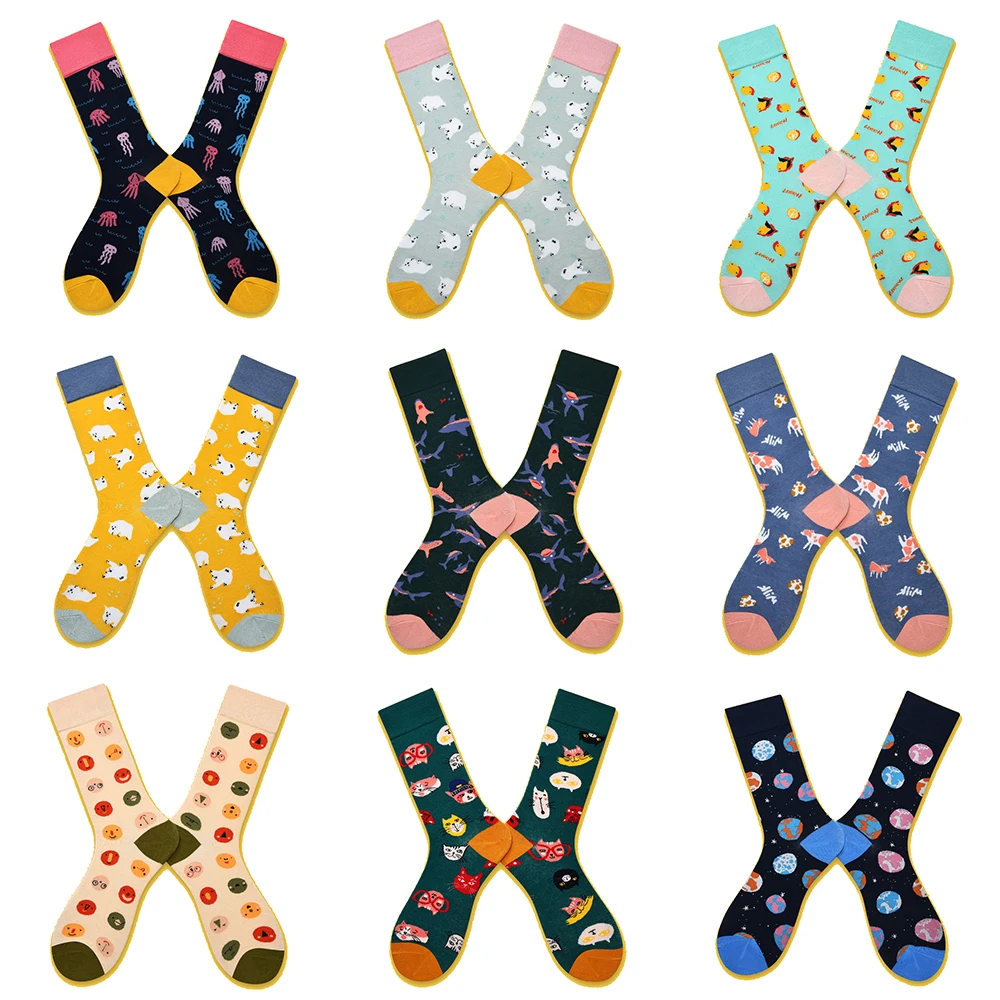 Original new design women's socks, cartoon fruit trendy brand couple socks, women's creative socks
Original new design women's socks, cartoon fruit trendy brand couple socks, women's creative socks