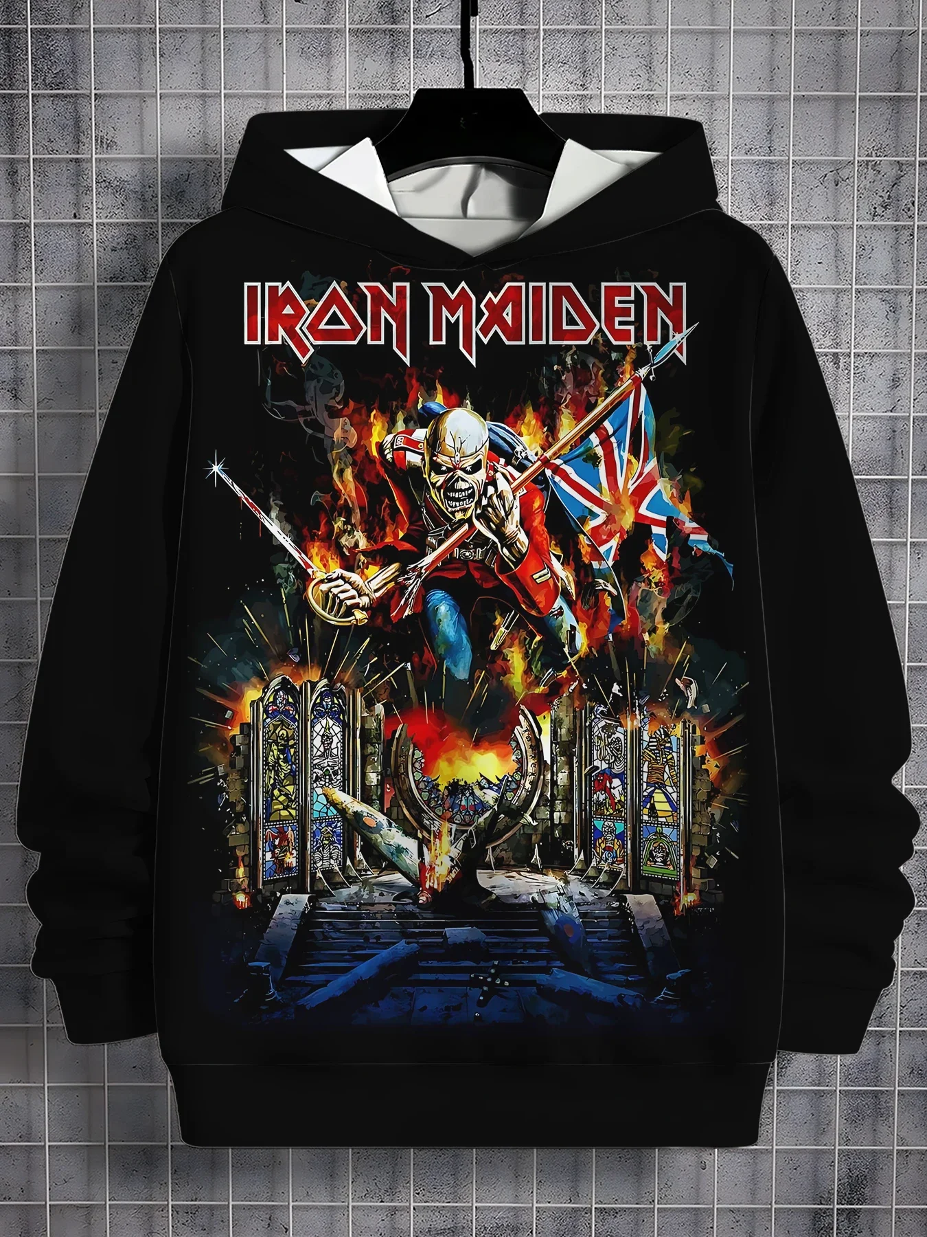 3D Print Hot Maidens Band I-irons All Seasons Children Casual Sweatshirt Cool Pullover Tops Unisex Clothes Boy Girl Hoodies
3D Print Hot Maidens Band I-irons All Seasons Children Casual Sweatshirt Cool Pullover Tops Unisex Clothes Boy Girl Hoodies