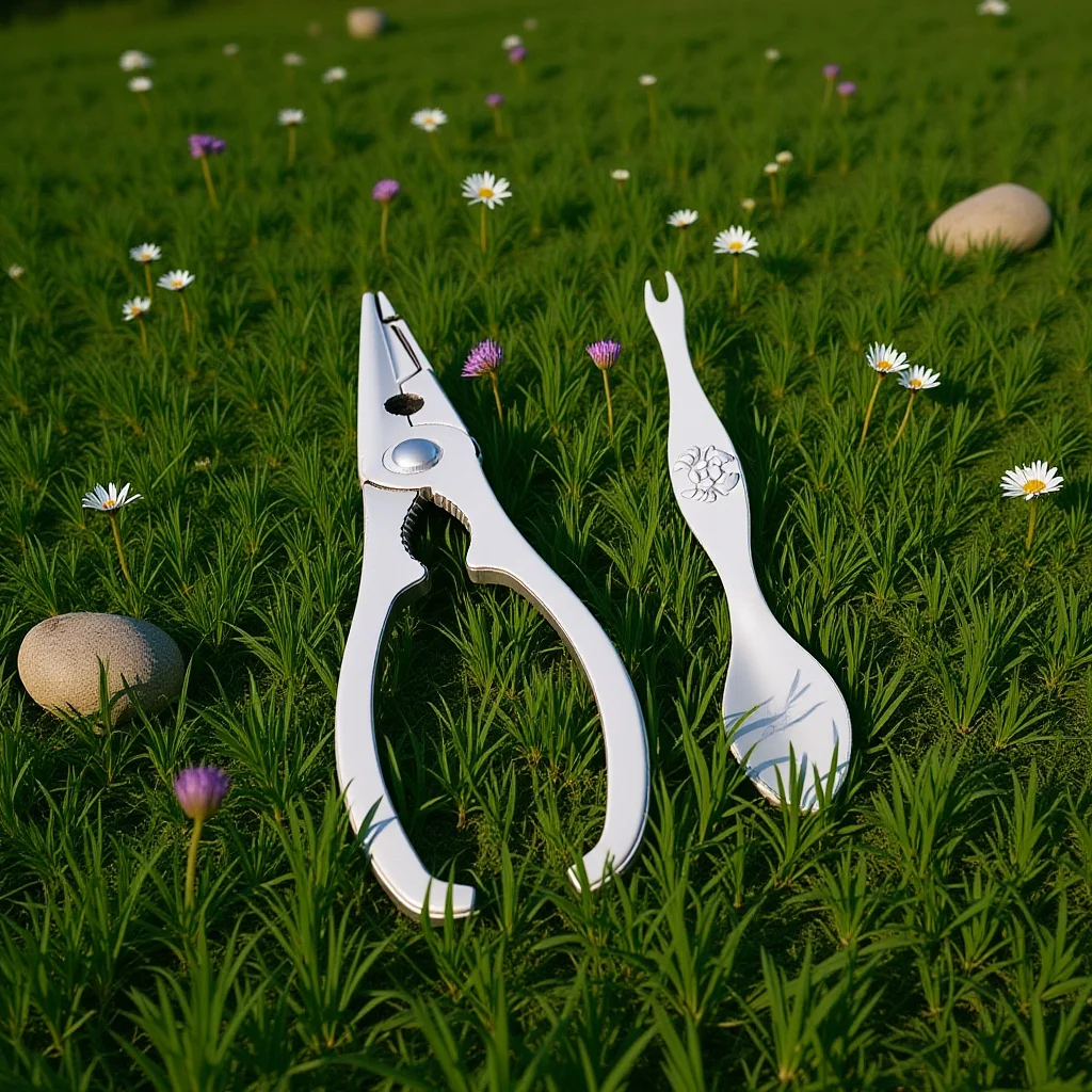 Alipis 1 Set Crab Claws Tools Stainless Steel Seafood Pick Opener Escargot Fork Crab Eating Gadget Silver
Alipis 1 Set Crab Claws Tools Stainless Steel Seafood Pick Opener Escargot Fork Crab Eating Gadget Silver