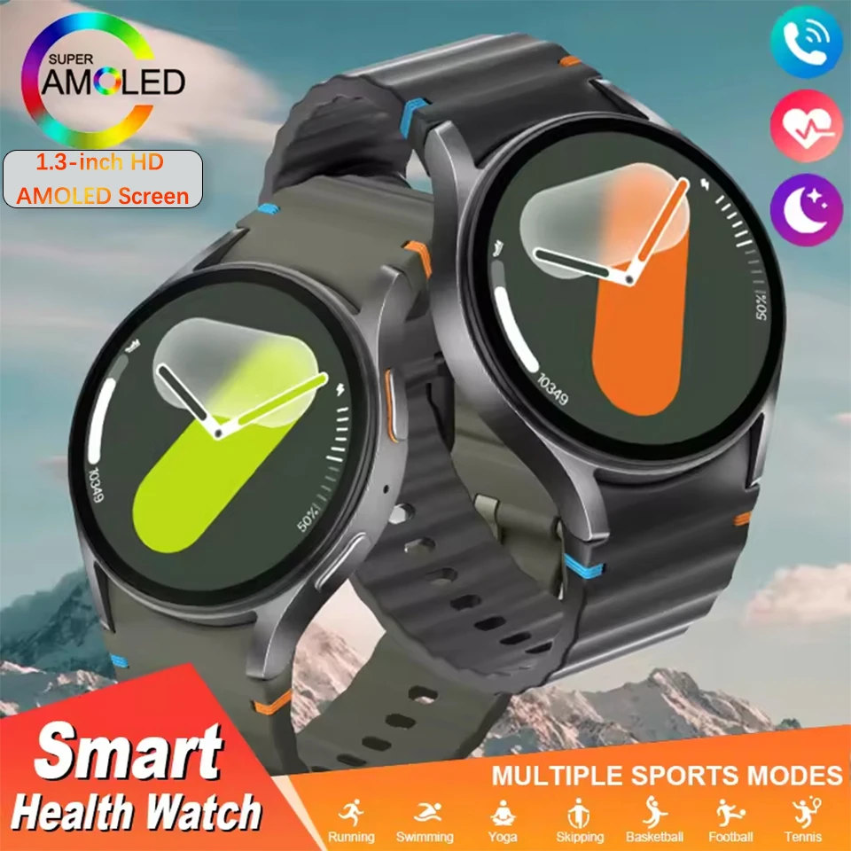 Для Samsung Galaxy Smartwatch 7, мужские AMOLED многофункциональные упражнения, фитнес-трекер, Bluetooth-вызов, женские умные часы, новинка 2023 года
Для Samsung Galaxy Smartwatch 7, мужские AMOLED многофункциональные упражнения, фитнес-трекер, Bluetooth-вызов, женские умные часы, новинка 2023 года