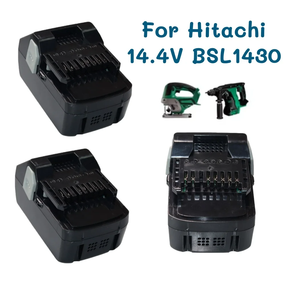 14.4v Battery For HITACHI BSL1415 BSL1430 CD14DSL DH14DSL DS14DSL 329901 Cordless Drill Rechargeble Power Tool 6.0Ah Battery
14.4v Battery For HITACHI BSL1415 BSL1430 CD14DSL DH14DSL DS14DSL 329901 Cordless Drill Rechargeble Power Tool 6.0Ah Battery