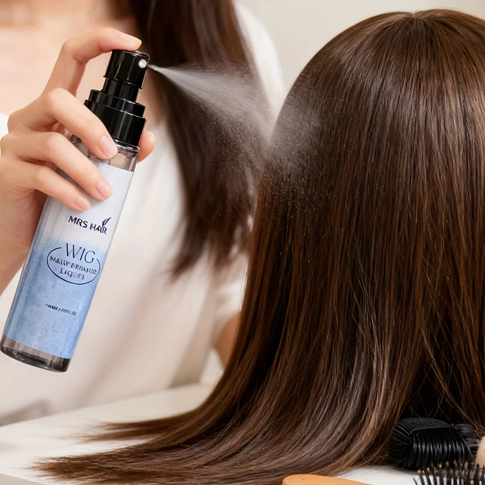 100ml Wig Care Spray Anti-Frizz Smoothing Anti-Tangle Protection Anti-Static Conditioner for Synthetic Hair Care
100ml Wig Care Spray Anti-Frizz Smoothing Anti-Tangle Protection Anti-Static Conditioner for Synthetic Hair Care
