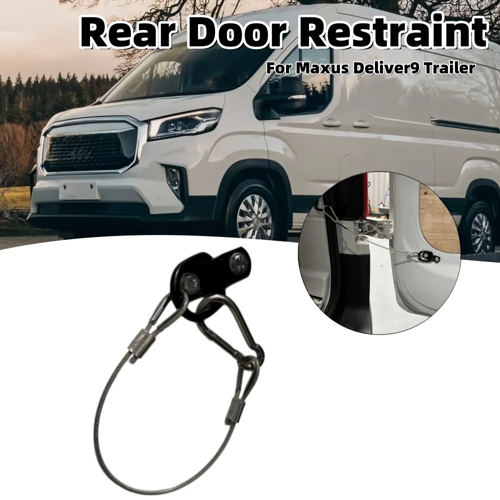 Van Rear Door Restraint With Snap Hook For Maxus Deliver9 Trailer Door Stop Retaining Catch Holder Door Stopper Accessories
Van Rear Door Restraint With Snap Hook For Maxus Deliver9 Trailer Door Stop Retaining Catch Holder Door Stopper Accessories