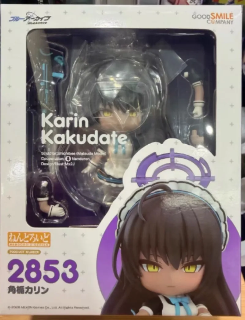 In Stock Original GSC Nendoron#2853 Blue Archive Kakudade Karinn 10CM Figure Ornaments Gift Cartoon Anime Toys Movable
In Stock Original GSC Nendoron#2853 Blue Archive Kakudade Karinn 10CM Figure Ornaments Gift Cartoon Anime Toys Movable