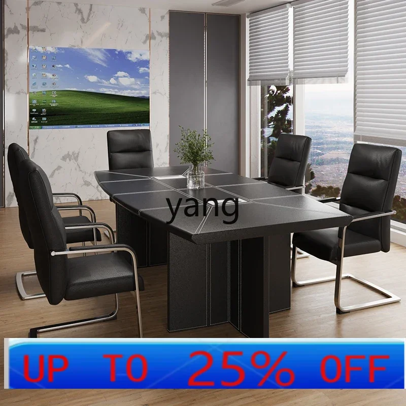 LMM advanced sense light luxury conference table long table simple modern training table
LMM advanced sense light luxury conference table long table simple modern training table