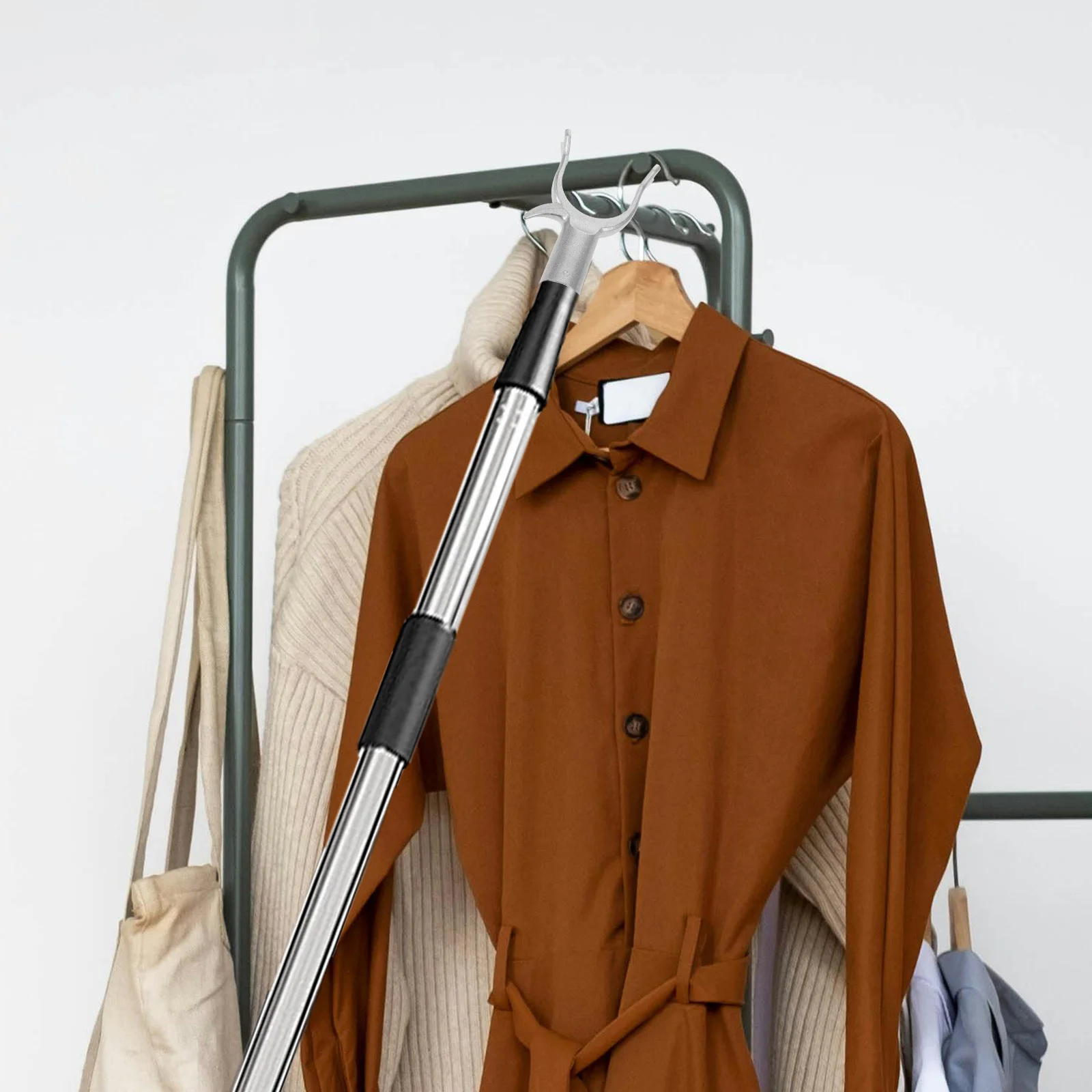 3pcs Clothes Rail Fork Replacement Aluminum Alloy Drying Pole Head For Balcony Clothes Rod Outdoor Hanging Tool Home Supplies
3pcs Clothes Rail Fork Replacement Aluminum Alloy Drying Pole Head For Balcony Clothes Rod Outdoor Hanging Tool Home Supplies