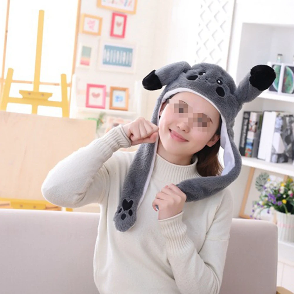 Ears Hat For Women Kids Moving Ears Hamster Design Warm Winter Cartoon Head Hat Dark Grey Animal Ear
Ears Hat For Women Kids Moving Ears Hamster Design Warm Winter Cartoon Head Hat Dark Grey Animal Ear