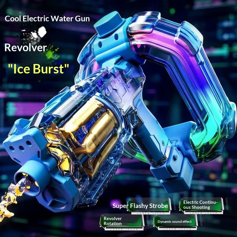 Gersi Electric Water Gun High Pressure Long Range Continuous Firing Clear Glowing Dynamic Sound Effect 2026 New Outdoor
Gersi Electric Water Gun High Pressure Long Range Continuous Firing Clear Glowing Dynamic Sound Effect 2026 New Outdoor