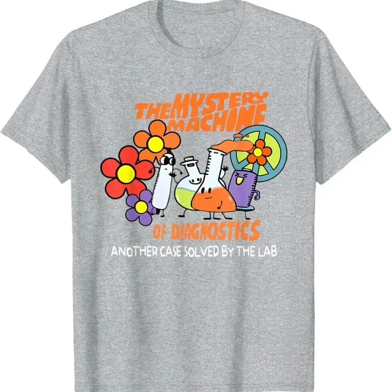 Mystery Machine of Diagnostics Lab Retro Hippie Graphic T-Shirt Breathable Short Sleeve Tee
Mystery Machine of Diagnostics Lab Retro Hippie Graphic T-Shirt Breathable Short Sleeve Tee