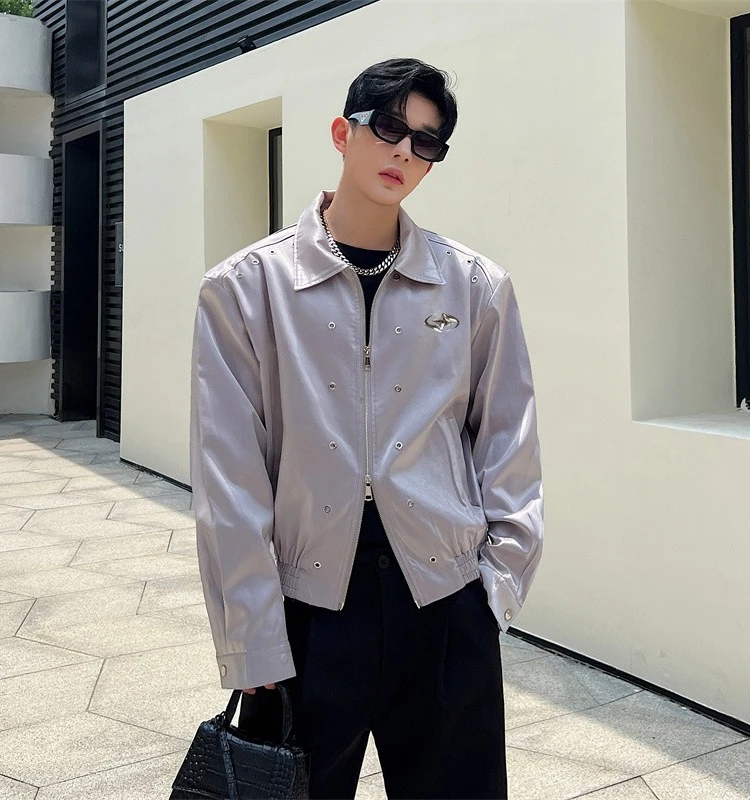 Серебряная жидкая металлическая подушечка Jaet, мужское пальто с ярким дизайном поверхности Sensation Hip Haome, высококачественное пальто
Серебряная жидкая металлическая подушечка Jaet, мужское пальто с ярким дизайном поверхности Sensation Hip Haome, высококачественное пальто