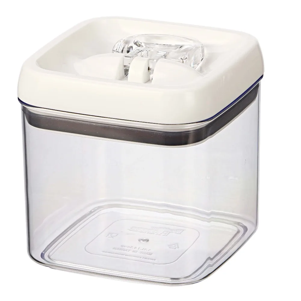 4.5 Cup Flip-Tite Square Food Storage Container Pantry Organization Kitchen Airtight Canisters Set for Dry Food Storage Stackable BPA Free
4.5 Cup Flip-Tite Square Food Storage Container Pantry Organization Kitchen Airtight Canisters Set for Dry Food Storage Stackable BPA Free