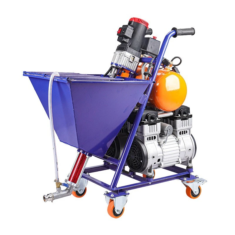 Multifunctional sprayer, light and thin fireproof paint grouting machine