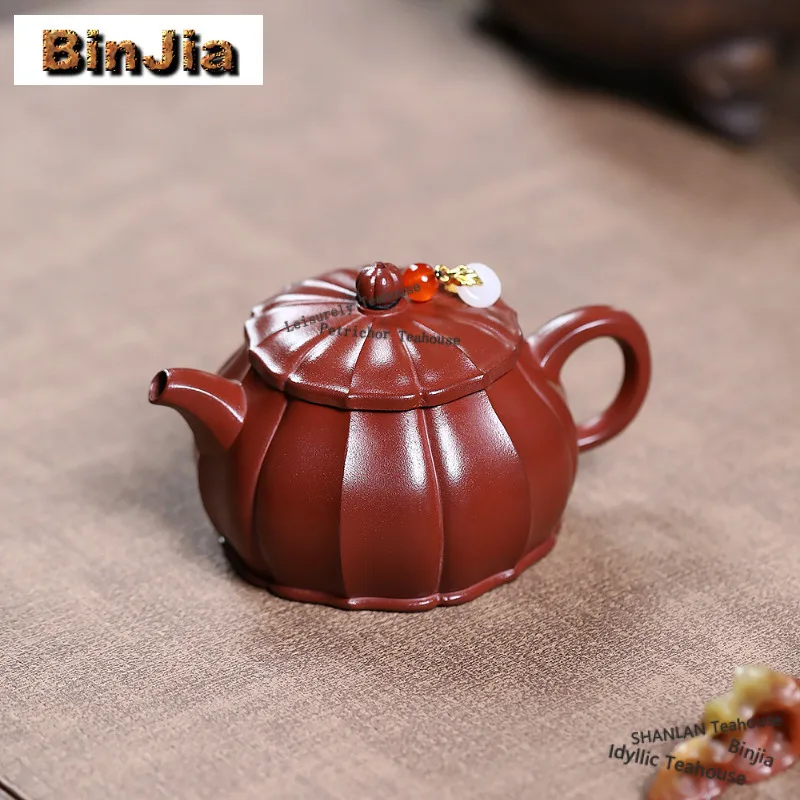 140ml Ancient Yixing Purple Clay Teapots Handmade Engraved Pot Raw Ore Dahongpao Mud Kettle Chinese Zisha Tea Set Teaware Gift
140ml Ancient Yixing Purple Clay Teapots Handmade Engraved Pot Raw Ore Dahongpao Mud Kettle Chinese Zisha Tea Set Teaware Gift