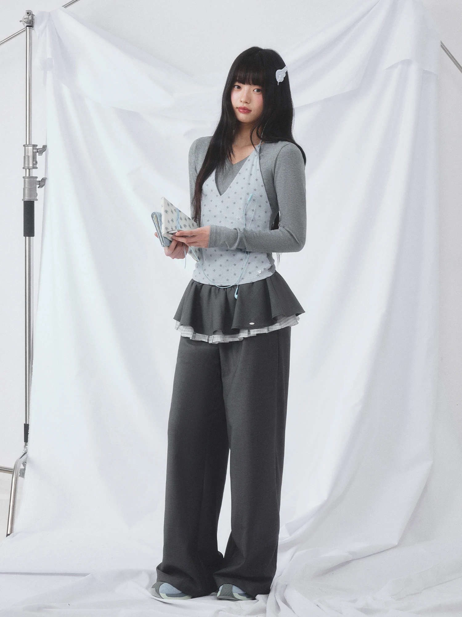 Weekendhub Star Spliced Long Sleeve Women's T-shirt Color Block Unique Casual Style Modal Fabric V-neck Spring Fashion
Weekendhub Star Spliced Long Sleeve Women's T-shirt Color Block Unique Casual Style Modal Fabric V-neck Spring Fashion