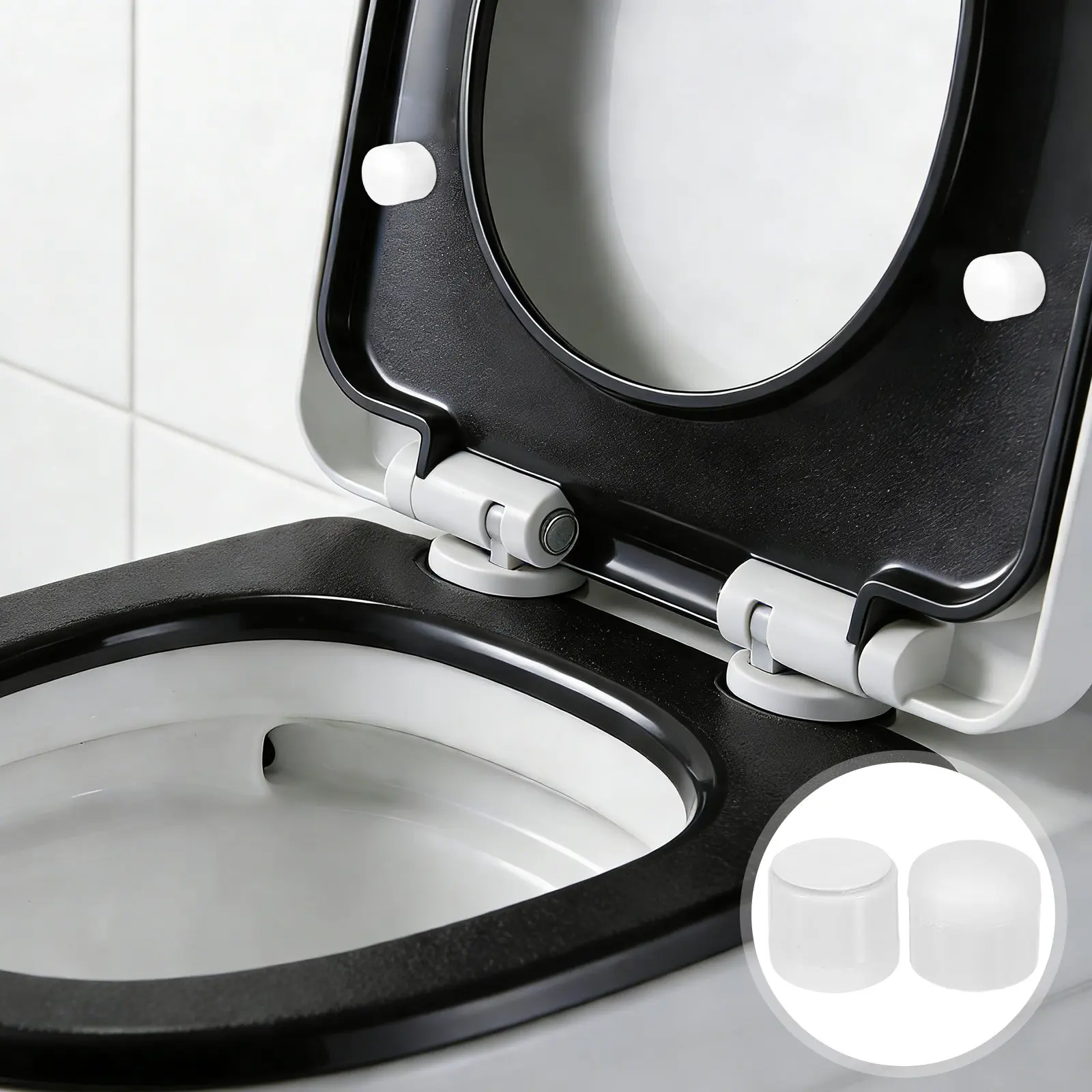 8Pcs Toilet Seat Bumpers Self Adhesive Universal Silicone Cushion Silent Toilet Lid Buffer Pads Perfect for Bidet Seat
8Pcs Toilet Seat Bumpers Self Adhesive Universal Silicone Cushion Silent Toilet Lid Buffer Pads Perfect for Bidet Seat