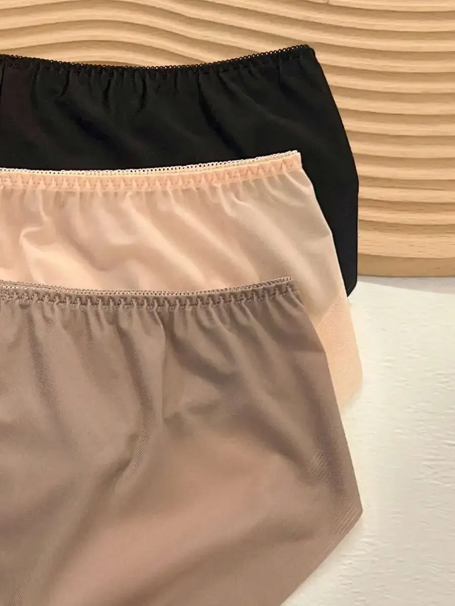 3 Pcs Women Seamless Mid-Waist Comfortable Minimalist Lifting Breathable Panties
3 Pcs Women Seamless Mid-Waist Comfortable Minimalist Lifting Breathable Panties