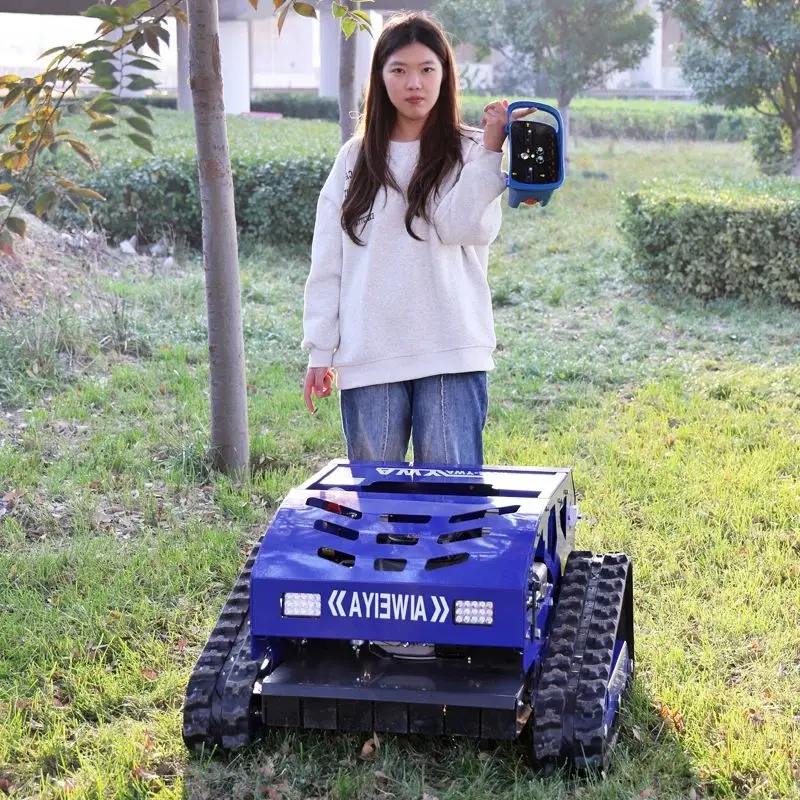 Customized High quality heavy-duty remote-controlled power for agricultural and forestry weeding track type lawn mower
Customized High quality heavy-duty remote-controlled power for agricultural and forestry weeding track type lawn mower