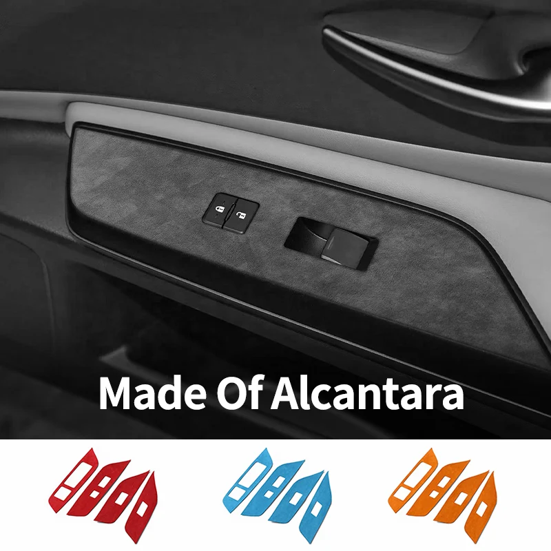 For Lexus ES200 ES300h (2018-2026) Car Window Switch Panel Trim Frame Sticker Car Interior Tuning Accessories Made of Alcantara
For Lexus ES200 ES300h (2018-2026) Car Window Switch Panel Trim Frame Sticker Car Interior Tuning Accessories Made of Alcantara
