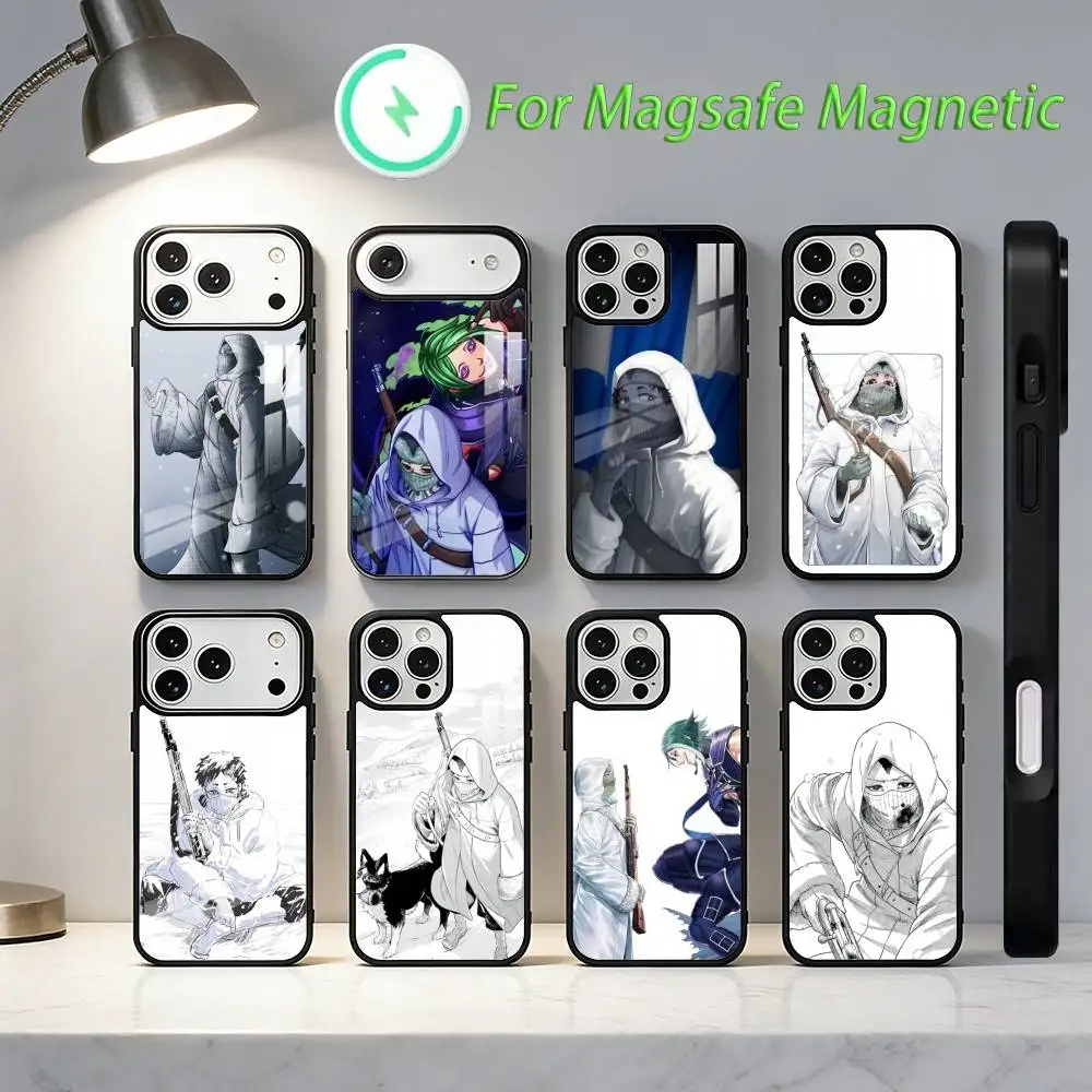 Simo H-Hayha Phone Case For iPhone17,16,15,14,13,12,11,Plus,Pro,Max For Magsafe Wireless Charging case
Simo H-Hayha Phone Case For iPhone17,16,15,14,13,12,11,Plus,Pro,Max For Magsafe Wireless Charging case