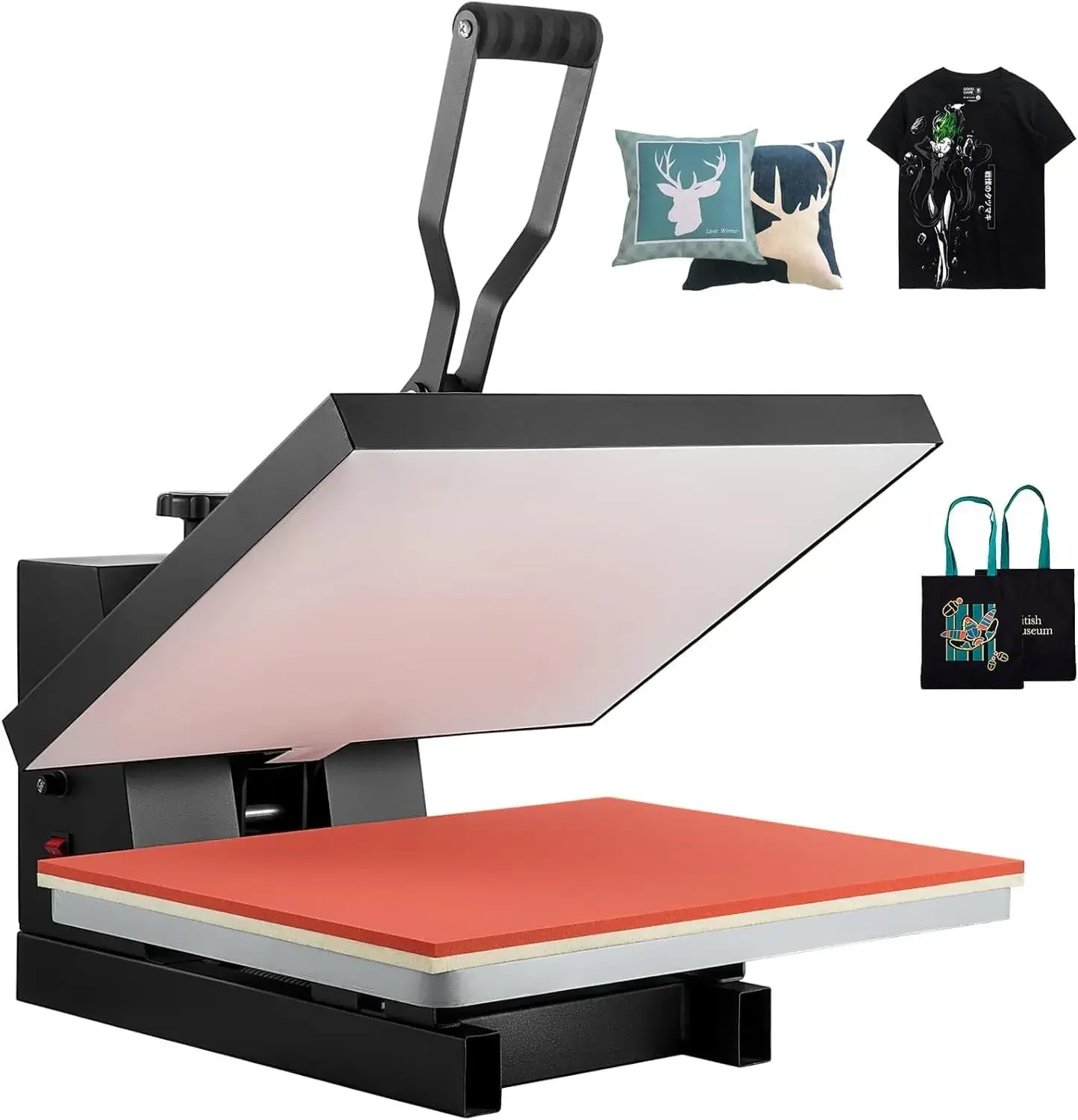 Heat Press 16x24, 1700W Power Heat Press Machine, Fast Heating, High Pressure Heat Press Machine for T-Shirt, Digital Industrial
Heat Press 16x24, 1700W Power Heat Press Machine, Fast Heating, High Pressure Heat Press Machine for T-Shirt, Digital Industrial