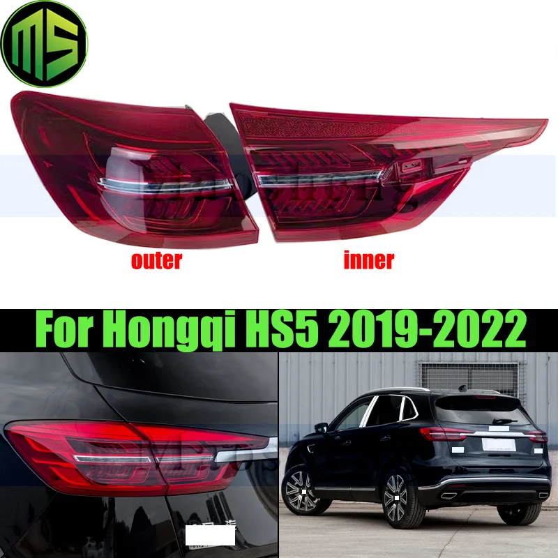 Maosheng LED Rear Bumper Tail Light Tail Lamp For FAW Hongqi HS5 2019-2022 Taillight Taillamp Rear Brake Light
Maosheng LED Rear Bumper Tail Light Tail Lamp For FAW Hongqi HS5 2019-2022 Taillight Taillamp Rear Brake Light