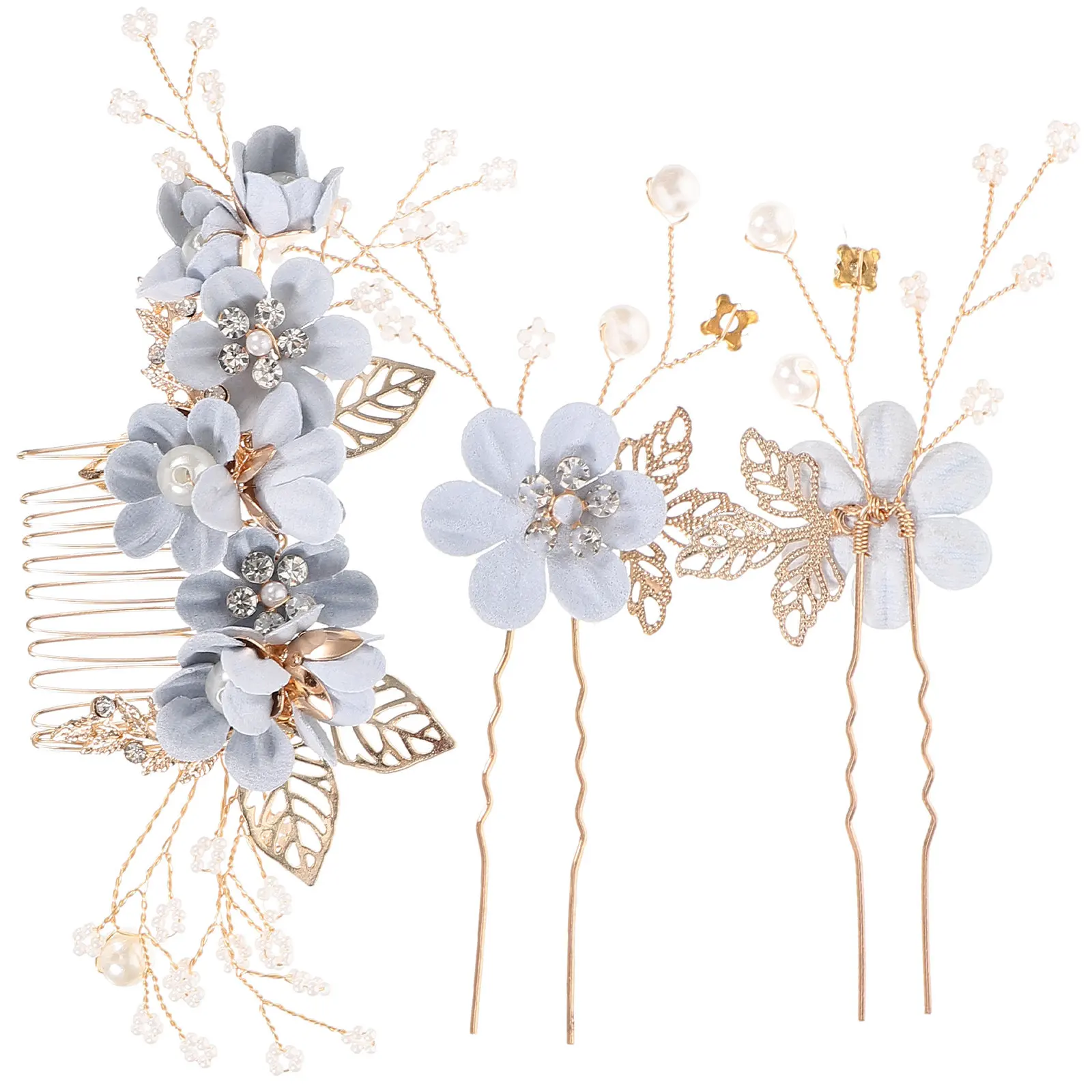 3Pcs Flower Hairpin Set Bridal Hair Accessory for Wedding Party Dance Alloy Wedding Hairpins Elegant Rhinestone Design
3Pcs Flower Hairpin Set Bridal Hair Accessory for Wedding Party Dance Alloy Wedding Hairpins Elegant Rhinestone Design