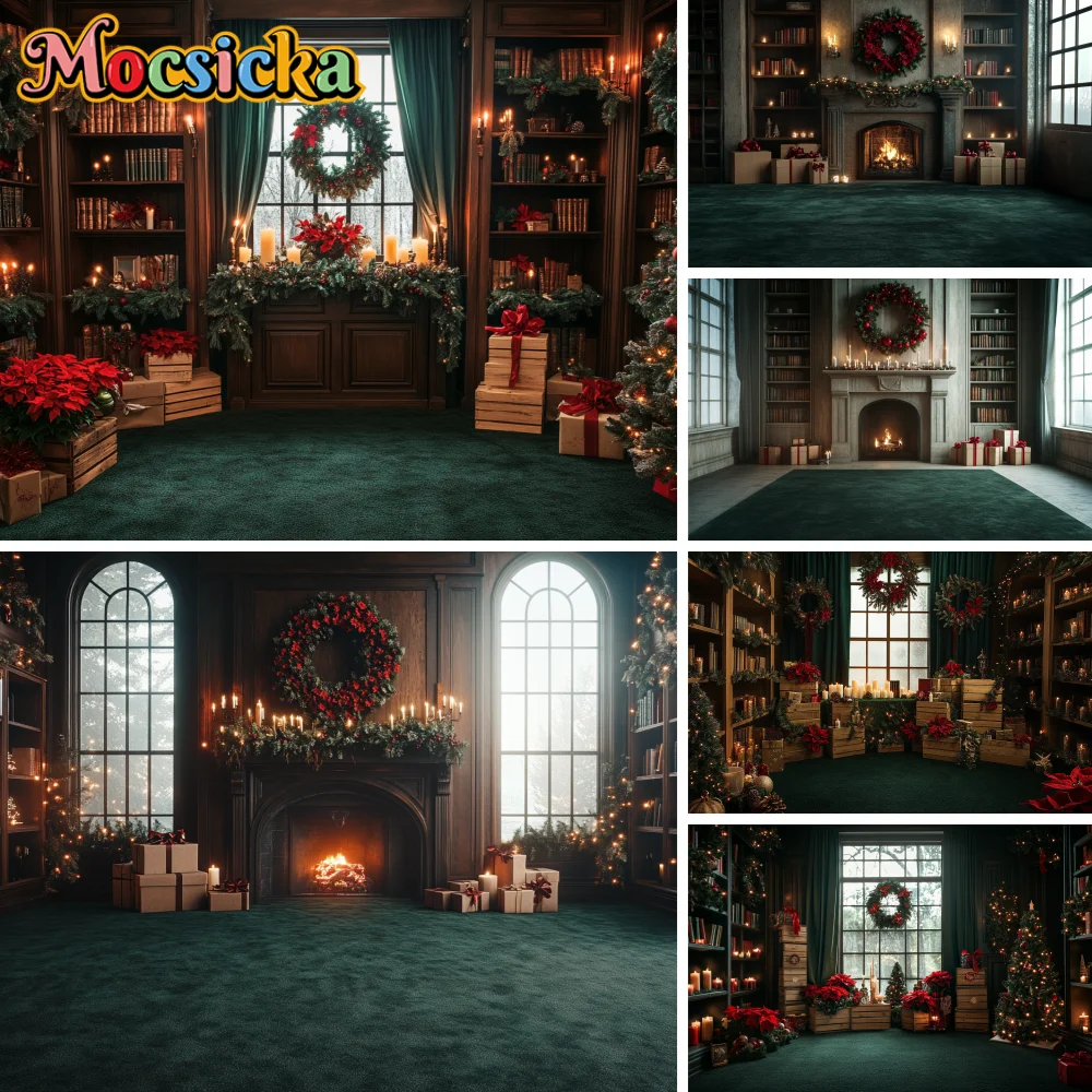 Elegant Christmas Fireplace Backgrounds Photography Windows Xmas Tree Kids Adult Photo Decors Photo Studio Backdrops
Elegant Christmas Fireplace Backgrounds Photography Windows Xmas Tree Kids Adult Photo Decors Photo Studio Backdrops