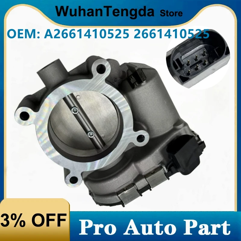 A2661410525 Engine Throttle Body 2661410525 For Mercedes Benz W169 A-Class W245 B-Class W204 C-Class
A2661410525 Engine Throttle Body 2661410525 For Mercedes Benz W169 A-Class W245 B-Class W204 C-Class