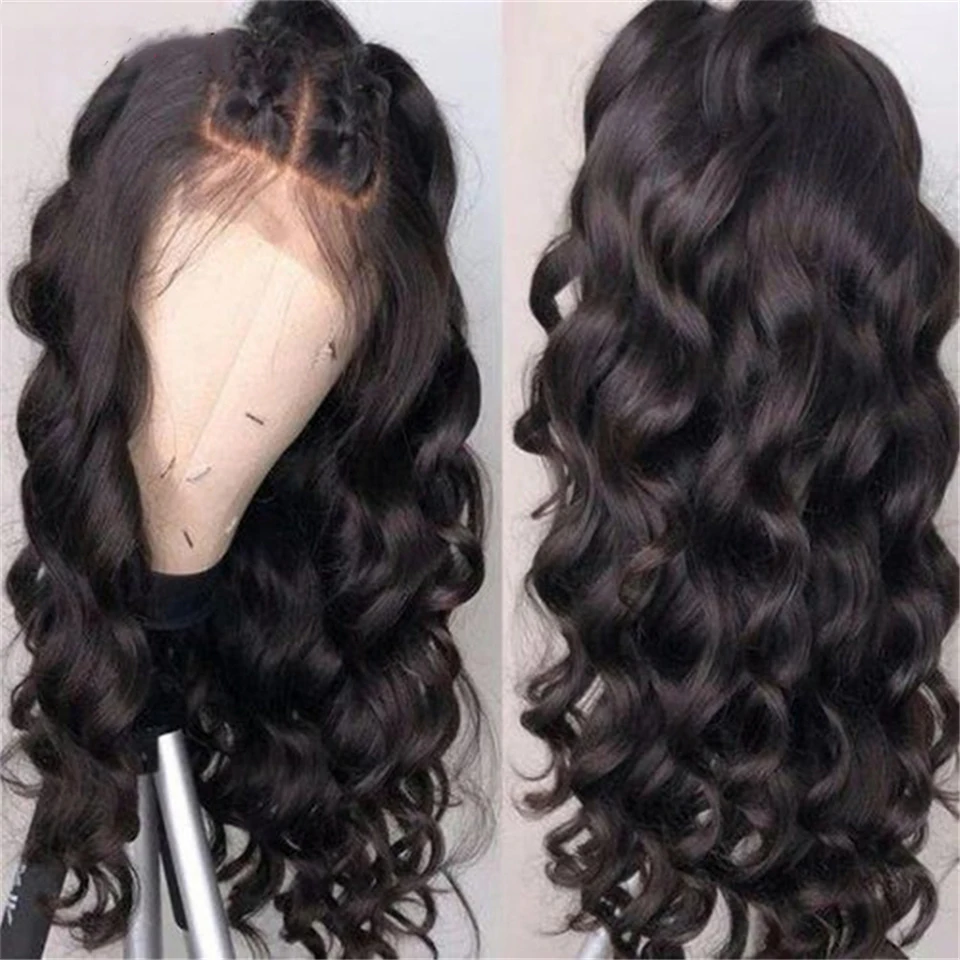 26Inch Long Natural Black Deep Wave Curly Soft Glueless 180Density Lace Front Wig For Women With Baby Hair Preplucked Daily
26Inch Long Natural Black Deep Wave Curly Soft Glueless 180Density Lace Front Wig For Women With Baby Hair Preplucked Daily