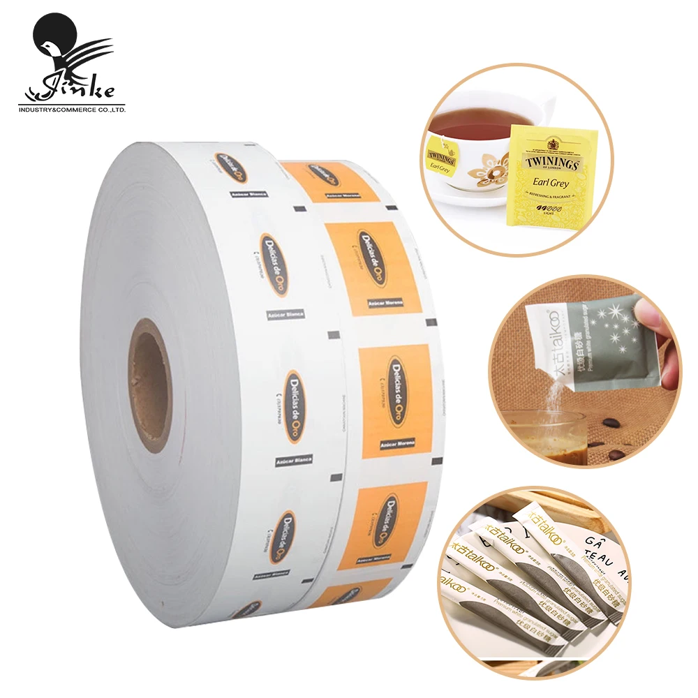Custom Printed Food Grade Plastic Paper Pet Laminated Bag Sugar Sachet Paper Roll Film
Custom Printed Food Grade Plastic Paper Pet Laminated Bag Sugar Sachet Paper Roll Film