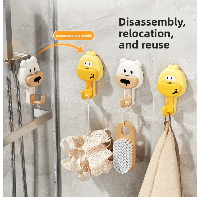 Suction cup hook, vacuum rotating wall, no drilling, strong load-bearing, bathroom, kitchen,bathroom door,no trace,adhesive hook
Suction cup hook, vacuum rotating wall, no drilling, strong load-bearing, bathroom, kitchen,bathroom door,no trace,adhesive hook